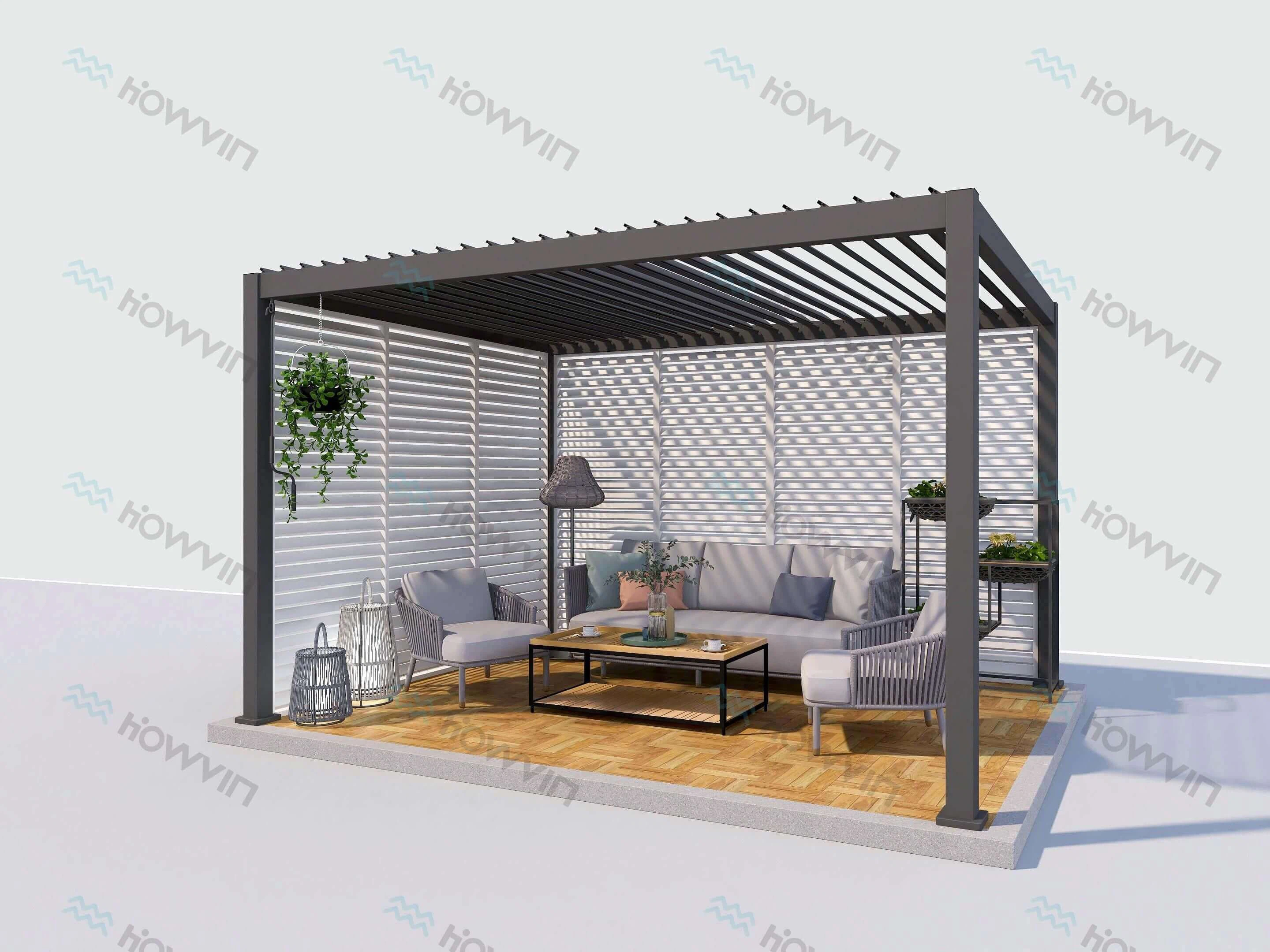 Outdoor Shutter Pergola