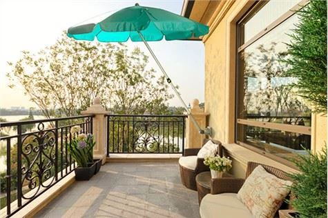 Howvin multifuncțională umbrelă de soare Outdoot Baclony Patio Garden Apă Dovada Umbrella