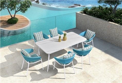 În aer liber Dinning Tabelul Garden Chair Bali Sery